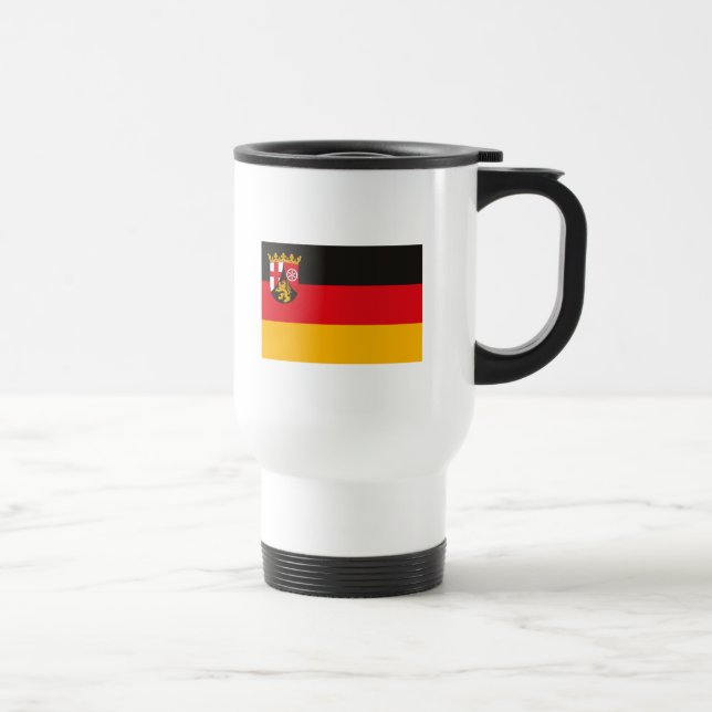 Tasse de drapeau du Rhénanie-Palatinat (Droite)