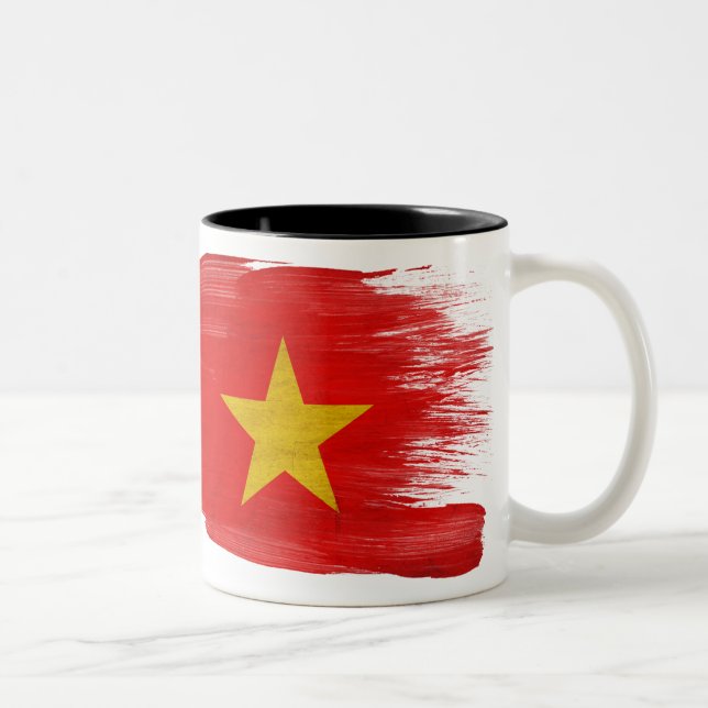Tasse de drapeau du Vietnam (Droit)