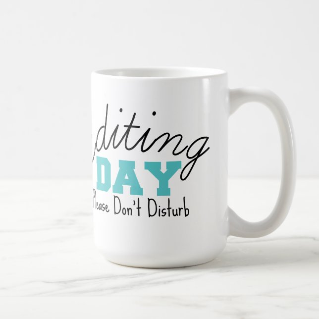Tasse de édition bleue de jour (Droite)
