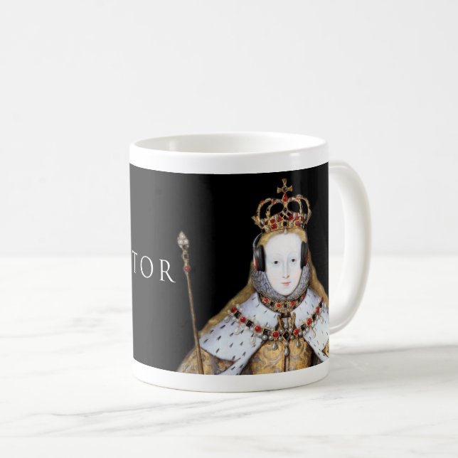 Tasse de facteur d'Elizabeth I Rex (Devant droit)