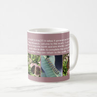 TASSE DE FAIT DE PAPILLON DE MONARQUE