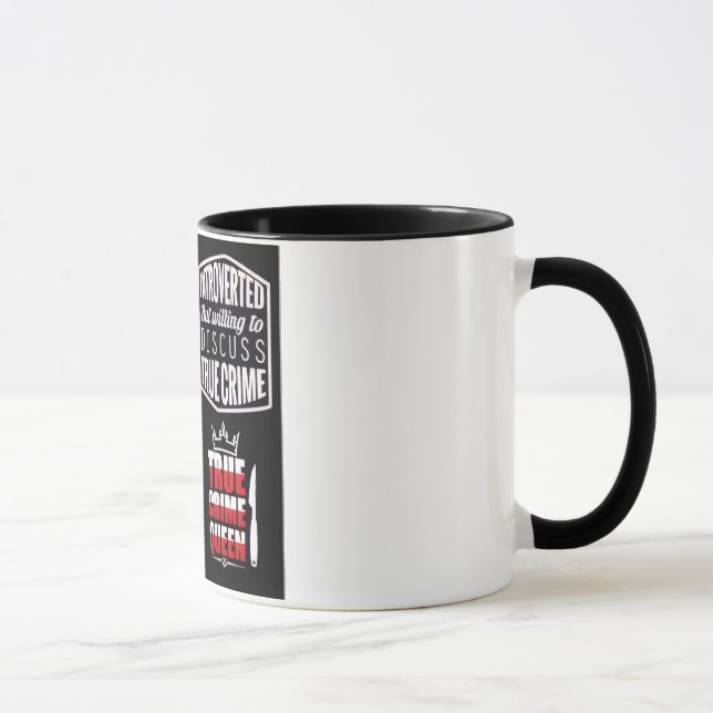 Tasse de Fanatique de Véritables Crimes (Droite)