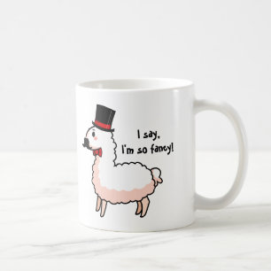 Tasse de fantaisie de lama