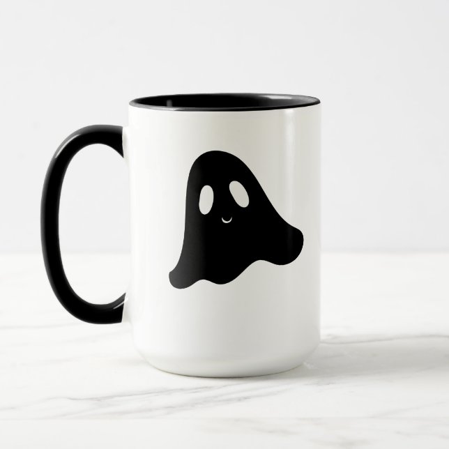 Tasse de fantôme de la saison effrayante mignonne  (Gauche)