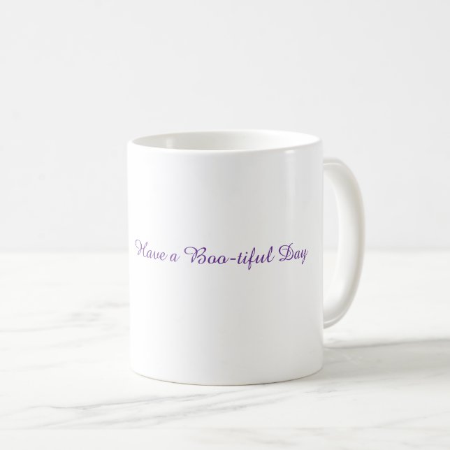 Tasse de fantôme mignon Boo (Devant droit)