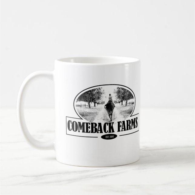 Tasse de ferme de retour (Gauche)