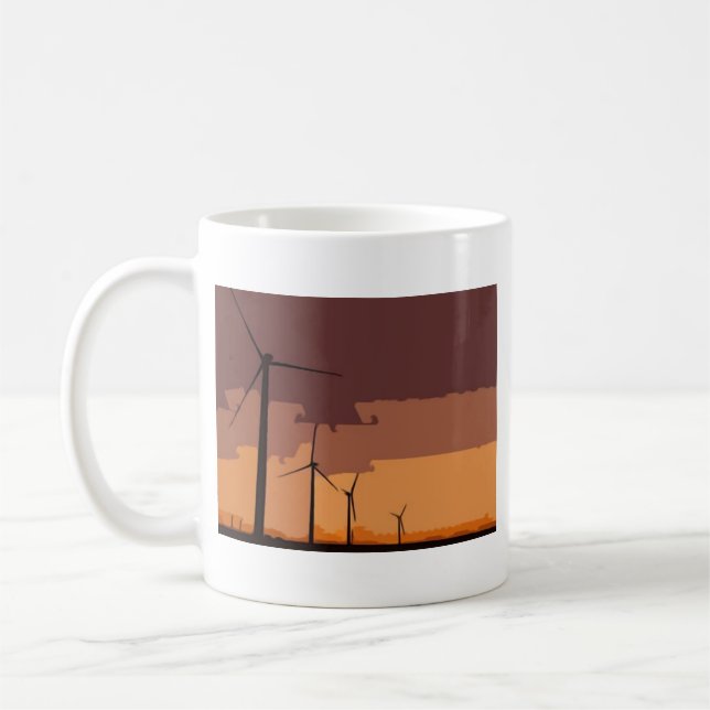 Tasse de ferme de vent (Gauche)