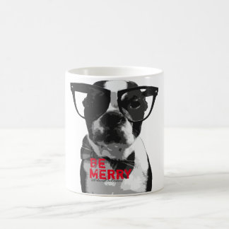 Tasse de fête de Boston Terrier de hippie ! !