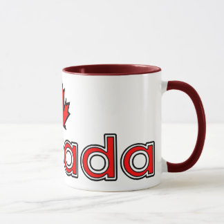 Tasse de feuille d'érable du Canada