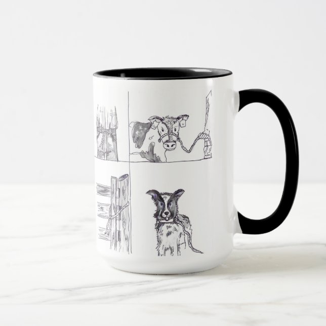 Tasse de ficelle de presse d'agriculteur (Droite)