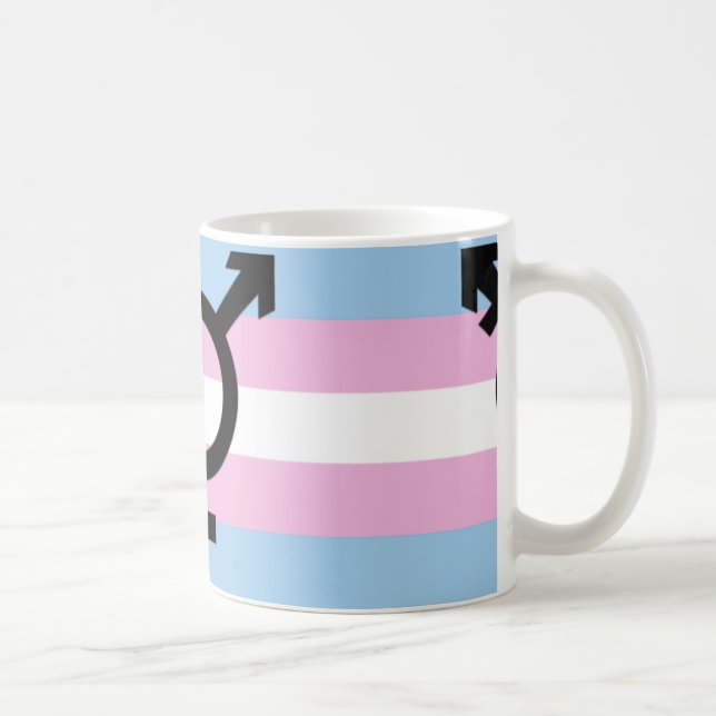 Tasse de fierté de transsexuel (Droite)