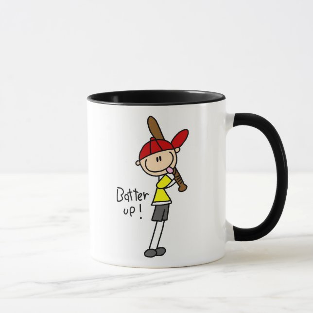 Tasse de figure de bâton de baseball (Droite)