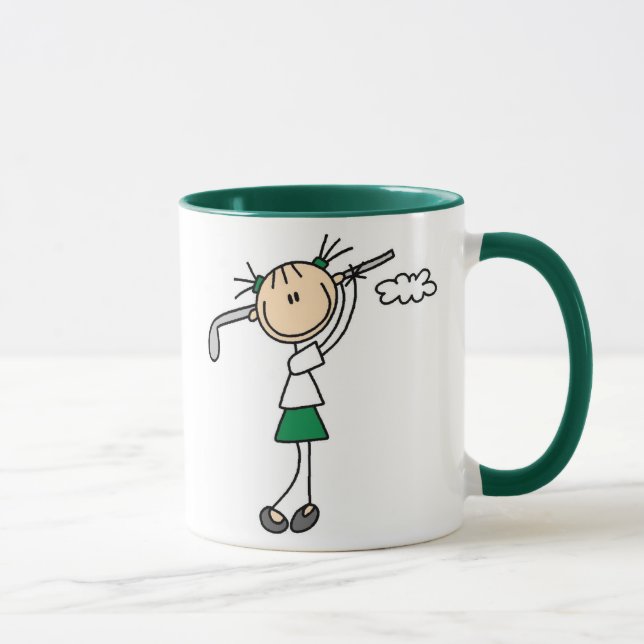 Tasse de fille de golf (Droite)