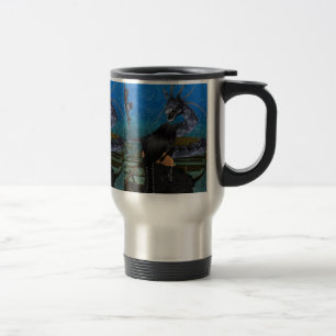 Tasse de fille de Goth et de voyage de dragon