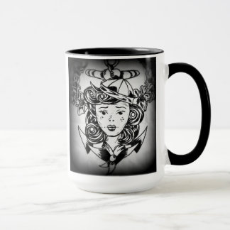 Tasse de fille de marin