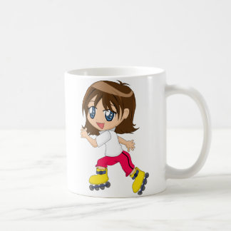 tasse de fille de Rouleau-aubage