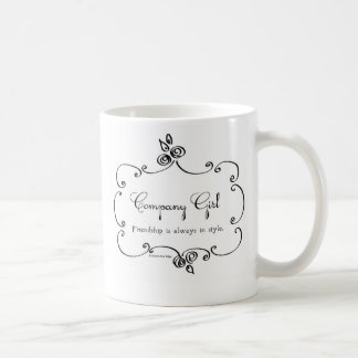 Tasse de fille de société