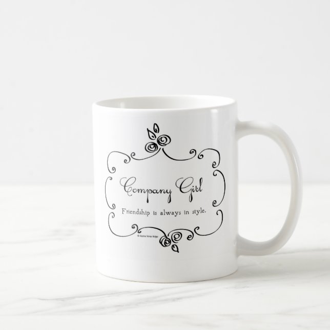 Tasse de fille de société (Droite)