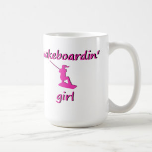 Tasse de fille de Wakeboardin