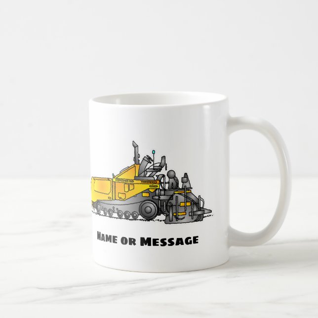 Tasse de finisseur d'asphalte, Tasse de constructi (Droite)