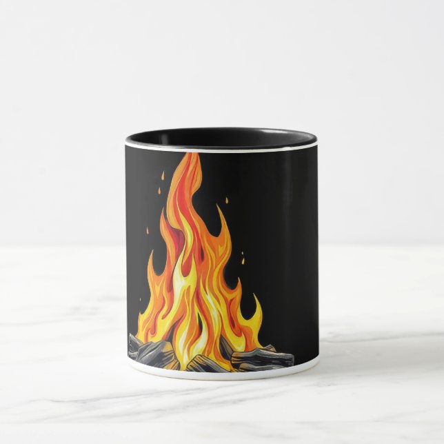 Tasse de flamme (Centre)