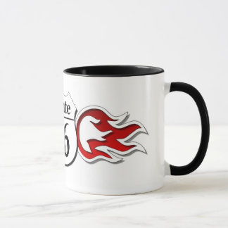 Tasse de flamme de l'itinéraire 66