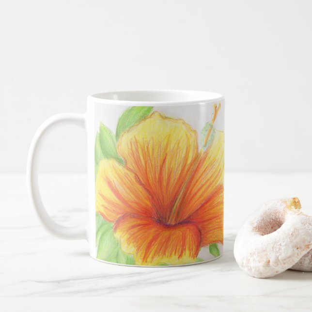 Tasse de fleur (Avec donut)