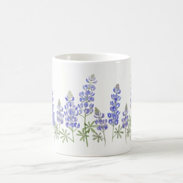 Tasse de fleur de Bluebonnet - tous les (Centre)