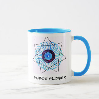 Tasse de fleur de paix