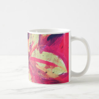 Tasse de fleur du feu