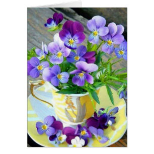 Tasse de fleurs