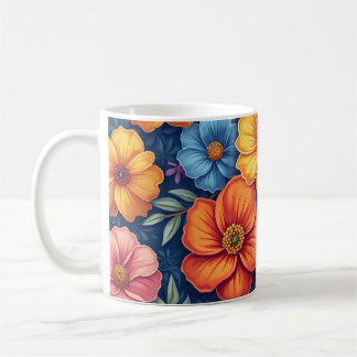 tasse de fleurs