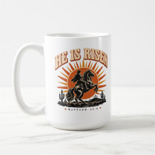 Tasse de foi chrétienne Il Est Ressuscité
