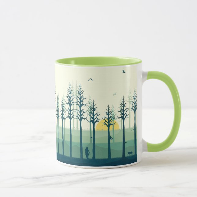 Tasse de forêt de Sienne (Droite)