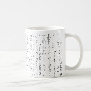 Tasse de formules de maths