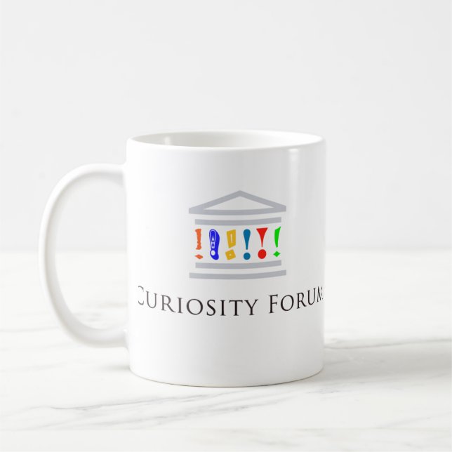 Tasse de forum de curiosité (Gauche)