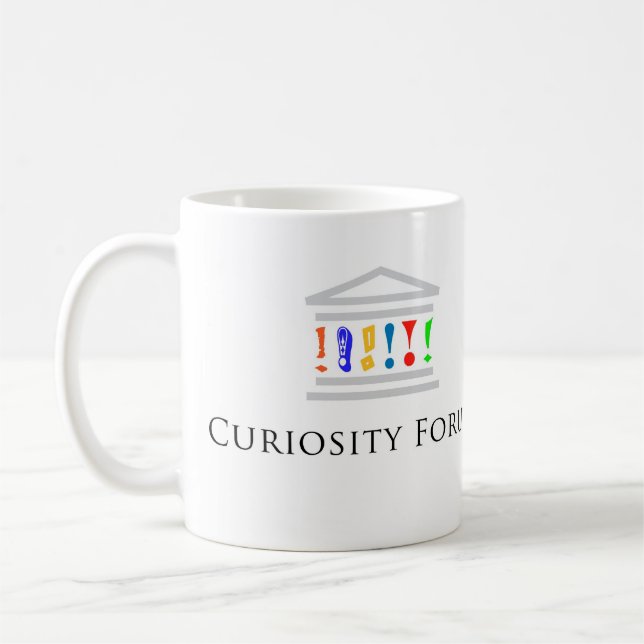Tasse de forum de curiosité (Gauche)