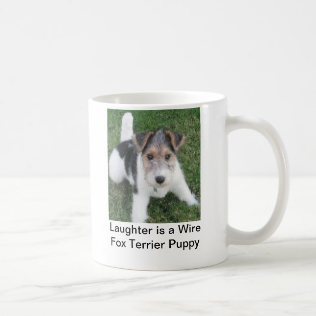 Tasse de Fox Terrier de fil (Droite)