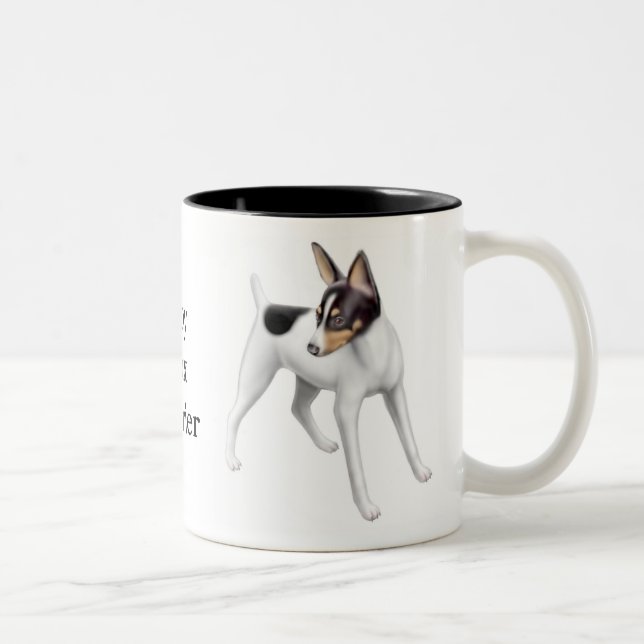 Tasse de Fox Terrier de jouet (Droit)