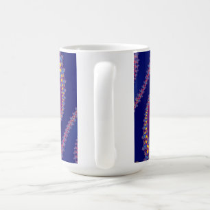 Tasse de fractale - ensemble de Mandelbrot