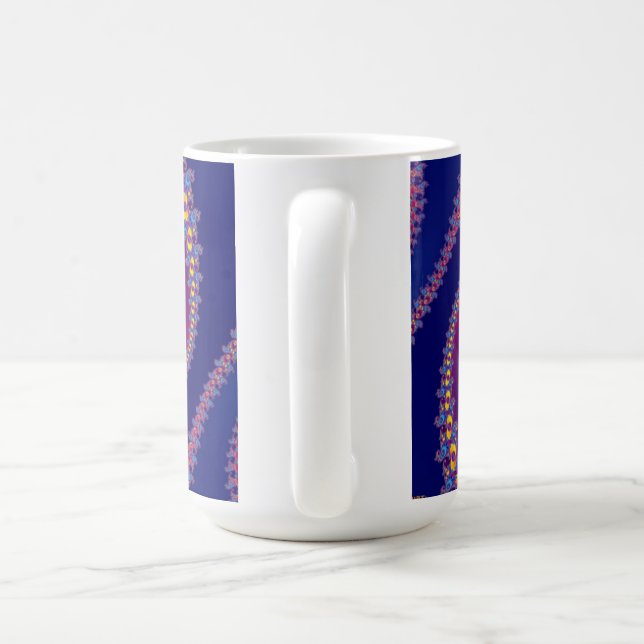 Tasse de fractale - ensemble de Mandelbrot (Poignée)