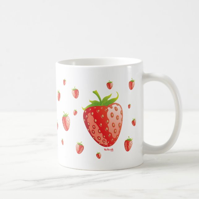 Tasse de fraise (Droite)
