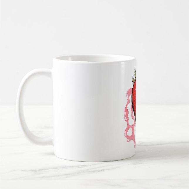tasse "de fraise délicieuse" (Gauche)
