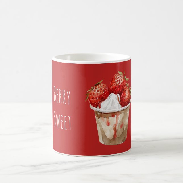 Tasse de fraises sucrées aux fruits rouges (Centre)