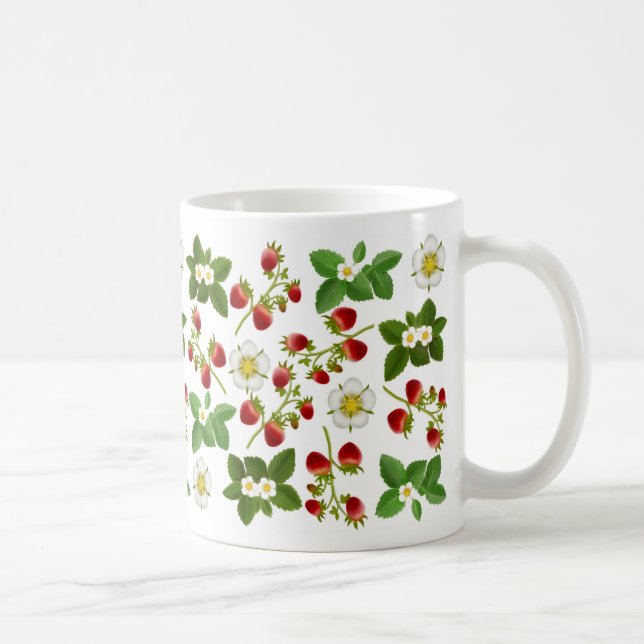 Tasse de fraisiers communs (Droite)