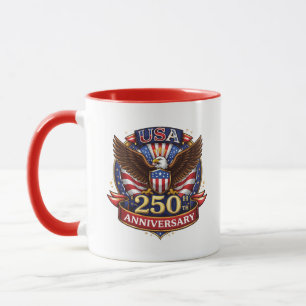 Tasse de gala du 250e anniversaire de Liberty Eagl