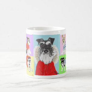 Tasse de galerie de Schnauzer