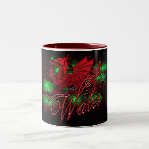 Tasse de Gallois, dragon, jour du Pays de Galles,