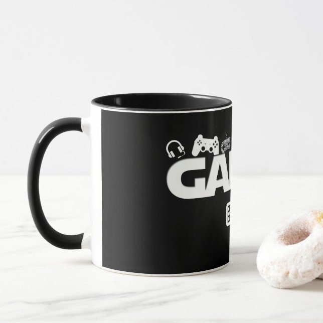 tasse de gamer (Avec donut)