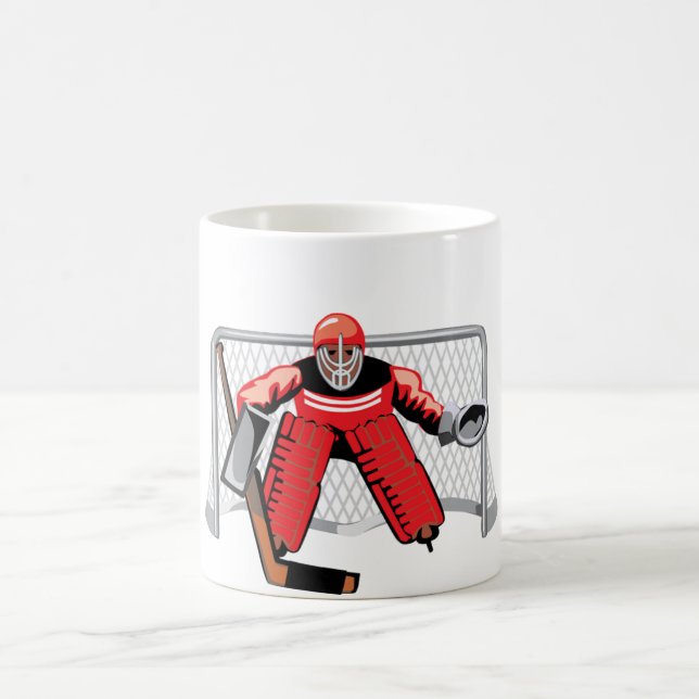 Tasse de gardien de but de hockey sur glace (Centre)